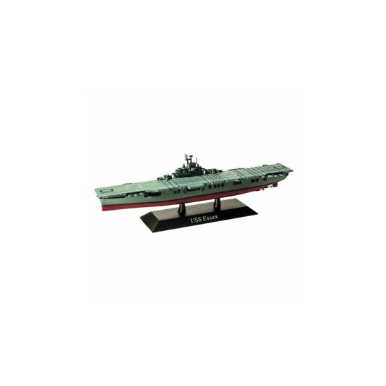 DeAgostini 06 US Aircraft Carrier Essex 1942 1/1250 Scale Diecast Model Ship {1}