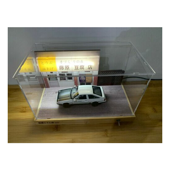 ######1/18 1/32 Initial D Tofu Shop With LED Light Yumebox Display Toyota AE86## {12}
