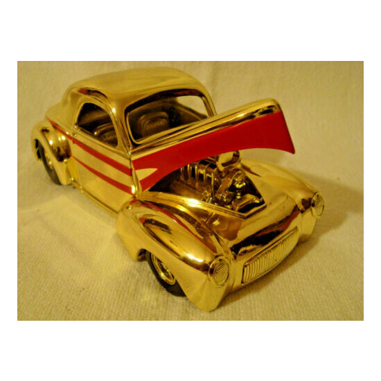 RACING CHAMPIONS 1998 HOT ROD "41 WILLYS 1:24 GOLD DIE CAST CAR 1 OF 2500 IN BOX {5}