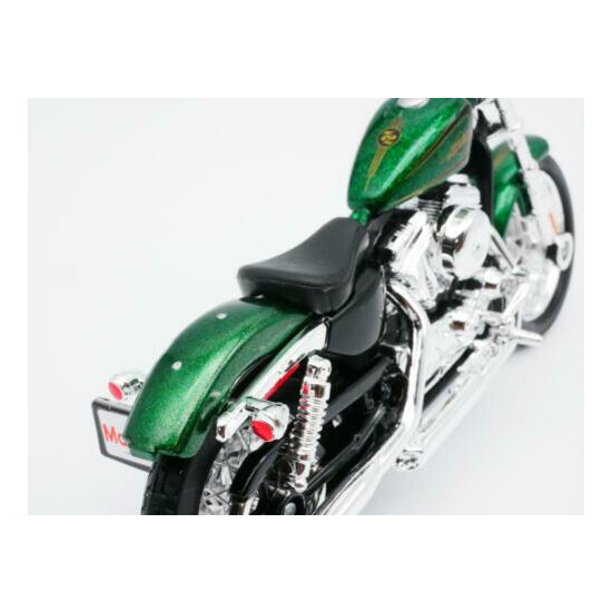 2012 XL 1200V SEVENTY TWO GREEN HARLEY DAVIDSON MOTORCYCLE ADULT COLLECTIBLE  {10}