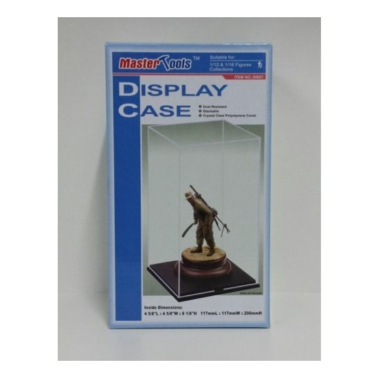Showcase Case Display Cases in Plexiglass for Model Figures Scale 1/12 and 1/16  {1}