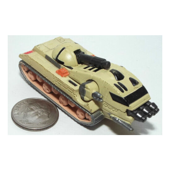 Small Micro Machine Plastic TX-4a Tank in Light Tan {1}