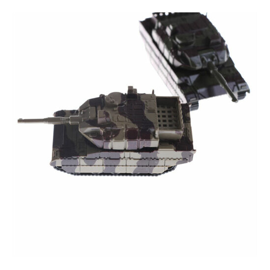 Green Tank Cannon Military Model Miniature 3D Kids Educational Toy GifA P5 {8}