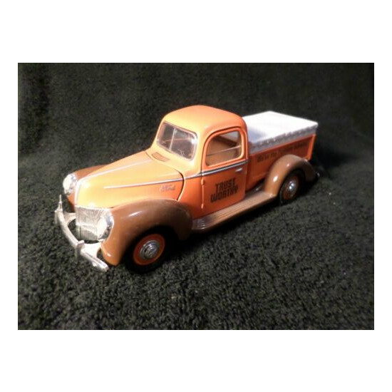 Vintage TrustWorthy 1940 Ford Pickup Truck Bank Lim. Ed. #10 by Liberty Classics {2}