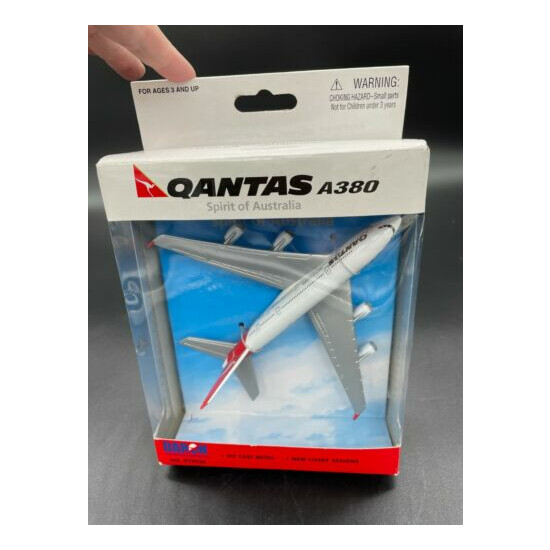 Qantas A380 Spirit of Australia Diecast Metal No. RT8538 Toy, Mint in Box {1}