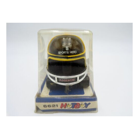 '70 Popy Japan Chogokin Hotboy Sports Hero Football Helmet Vehicle Wacky Racers {3}