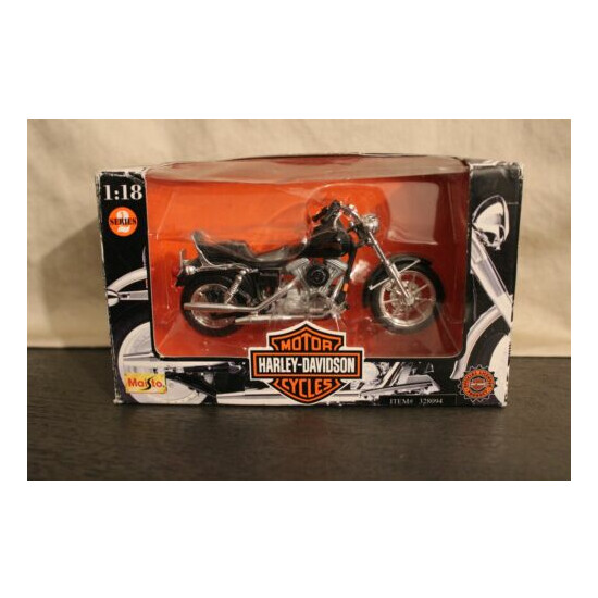 Maisto 1998 Harley-Davidson FXDB STURGIS Series 2 Die-Cast 1:18 Scale {1}