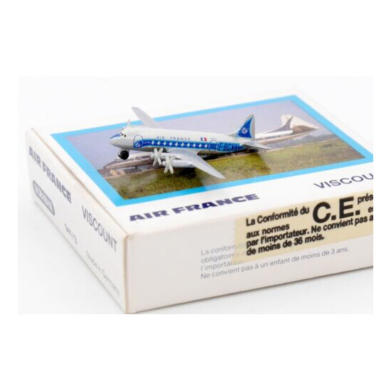 Schabak 1/600 plane vickers viscount Air France with her box  {1}