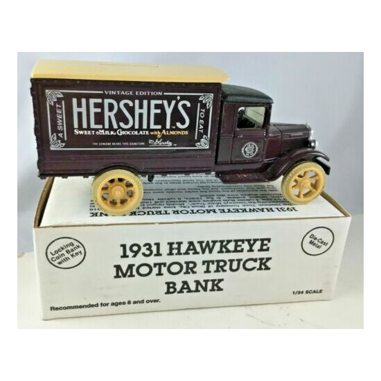 1931 Hawkeye Motor Truck Hershey Almond Vintage 1990 New  {1}