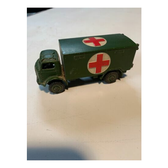 Vintage Dinky Toy Military Ambulance {1}