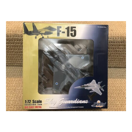 Witty Wings 1:72 F-15D Eagle, 106th Spearhead Squadron, Tel Nof, WTW72006001 {1}