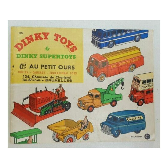 Genuine old catalogue dinky toys france 1956  {1}